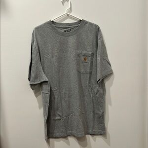 Carhartt Men's Grey Pocket T-Shirt